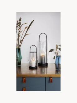 Portavelas de vidrio soplado Arc