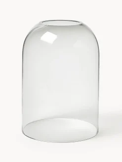 Portavelas de vidrio Tota