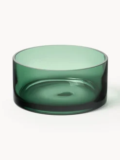 Portavelas de vidrio Tota