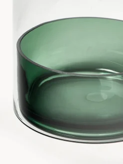 Portavelas de vidrio Tota