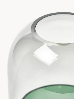 Portavelas de vidrio Tota