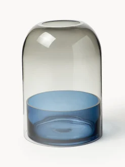 Portavelas de vidrio Tota