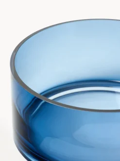 Portavelas de vidrio Tota