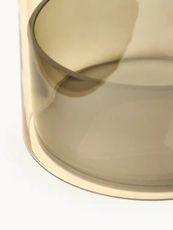 Portavelas de vidrio Tota