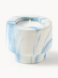 Portavelas en look mármol Kiko, 2 uds.