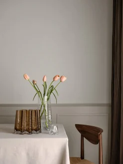 Portavelas soplado artesanalmente Gry