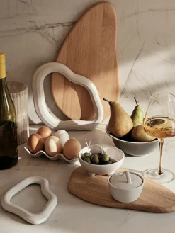 Posavasos artesanales Nordic Vanilla, 2 uds.