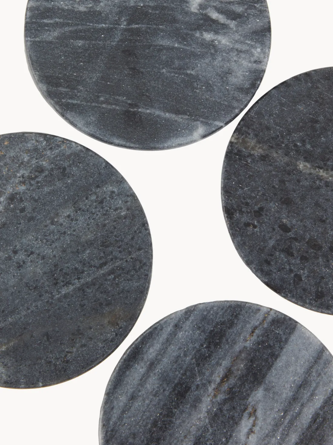 Posavasos de mármol Tressa, 4 uds.