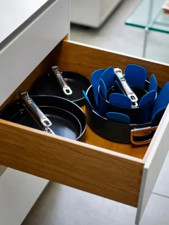 Protectores para ollas y sartenes Space, 3 uds.