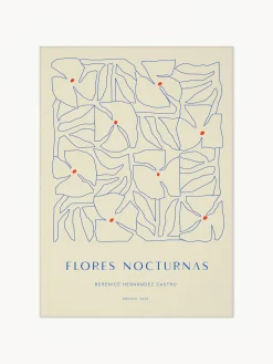 Póster Flores Nocturnas 01