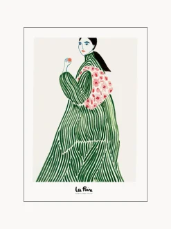 Póster Green Coat