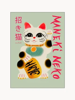 Póster Maneki Neko