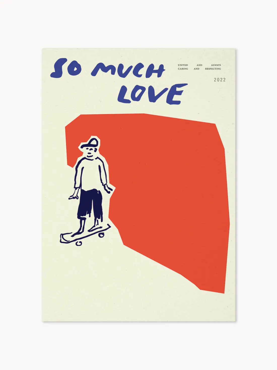 Póster So Much Love Skateboard
