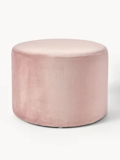 Puf de terciopelo Daisy