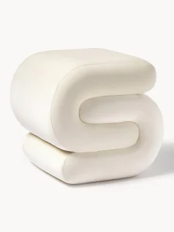 Puf de terciopelo Merle