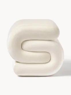 Puf de terciopelo Merle