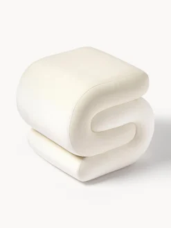 Puf de terciopelo Merle