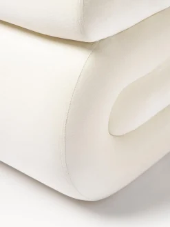 Puf de terciopelo Merle