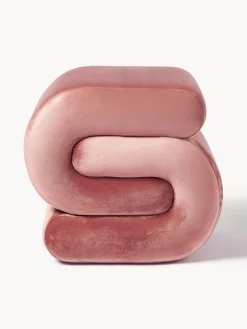 Puf de terciopelo Merle