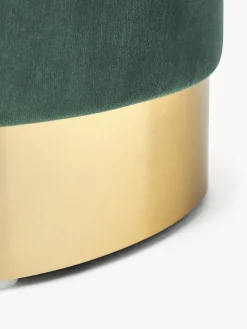 Puf de terciopelo Orchid