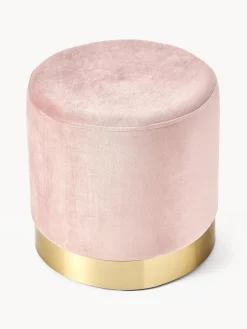 Puf de terciopelo Orchid