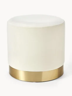 Puf de terciopelo Orchid