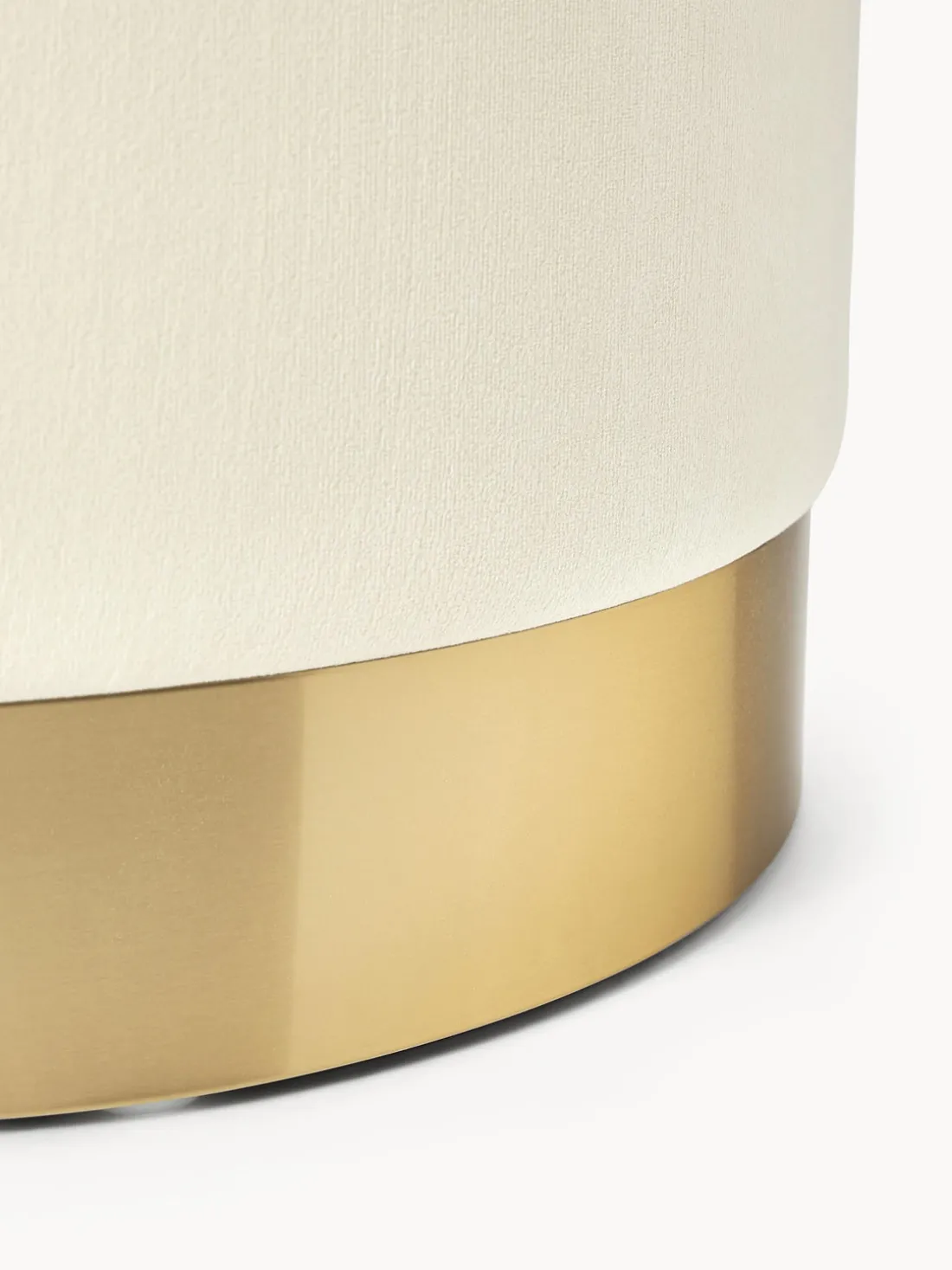 Puf de terciopelo Orchid