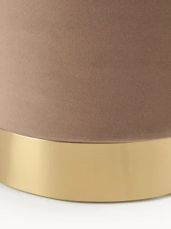 Puf de terciopelo Orchid