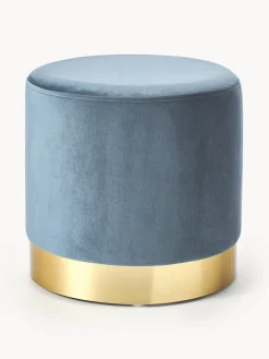 Puf de terciopelo Orchid