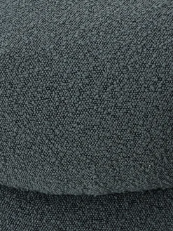 Puf en tejido bouclé Ellie