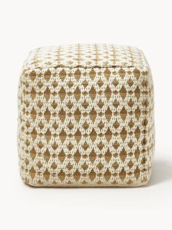 Puf para exterior estampado Yamir