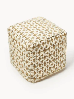 Puf para exterior estampado Yamir