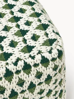 Puf para exterior estampado Yamir