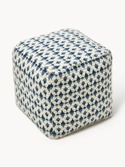 Puf para exterior estampado Yamir