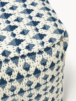 Puf para exterior estampado Yamir