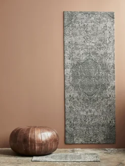 Puf redondo de cuero Rugby