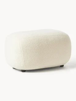 Puf reposapiés de borreguillo Alba