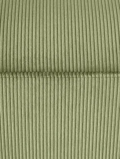 Puf reposapiés de pana grande Melva, An 116 x F 72 cm