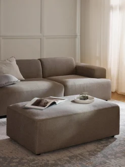 Puf reposapiés grande Melva, 116 x 72 cm