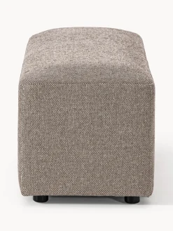 Puf reposapiés grande Melva, 116 x 42 cm