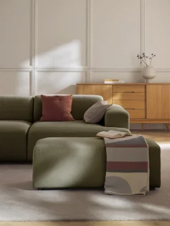 Puf reposapiés grande Melva, 116 x 42 cm