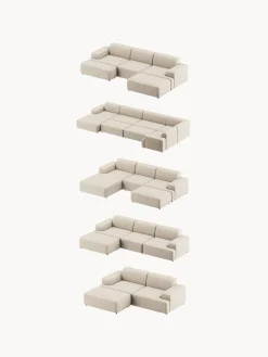 Puf reposapiés grande Melva, 116 x 72 cm