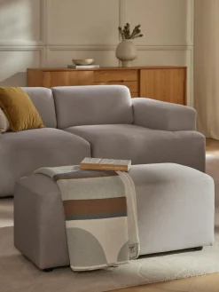 Puf reposapiés Melva, 99 x 42 cm