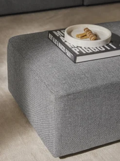 Puf reposapiés Melva, 99 x 72 cm