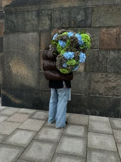 Ramo de flores artificiales Hydrangea