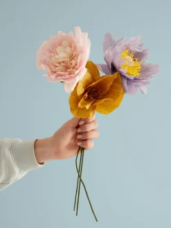 Ramo de flores artificiales artesanales Cottage Rose