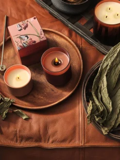 Recambio de vela perfumada Refill (almizcle de cachemira, hoja de tabaco y naranja)