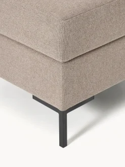 Reposapiés puf con espacio de almacenamiento Luna