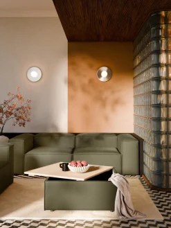 Reposapiés puf con espacio de almacenamiento Lennon