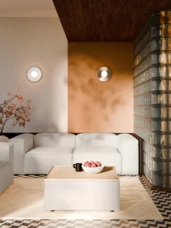 Reposapiés puf con espacio de almacenamiento Lennon